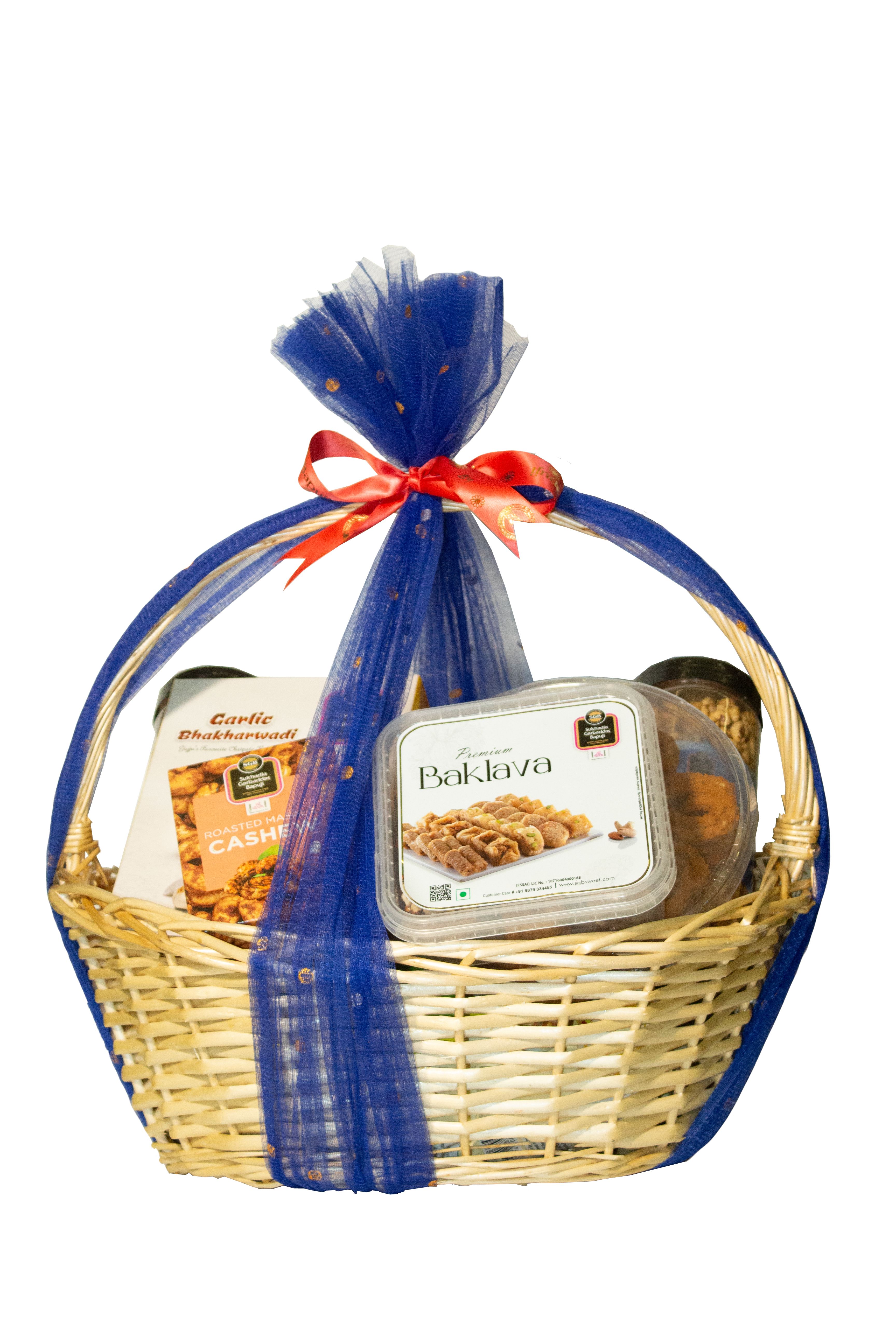 Blue Moon Delights Basket