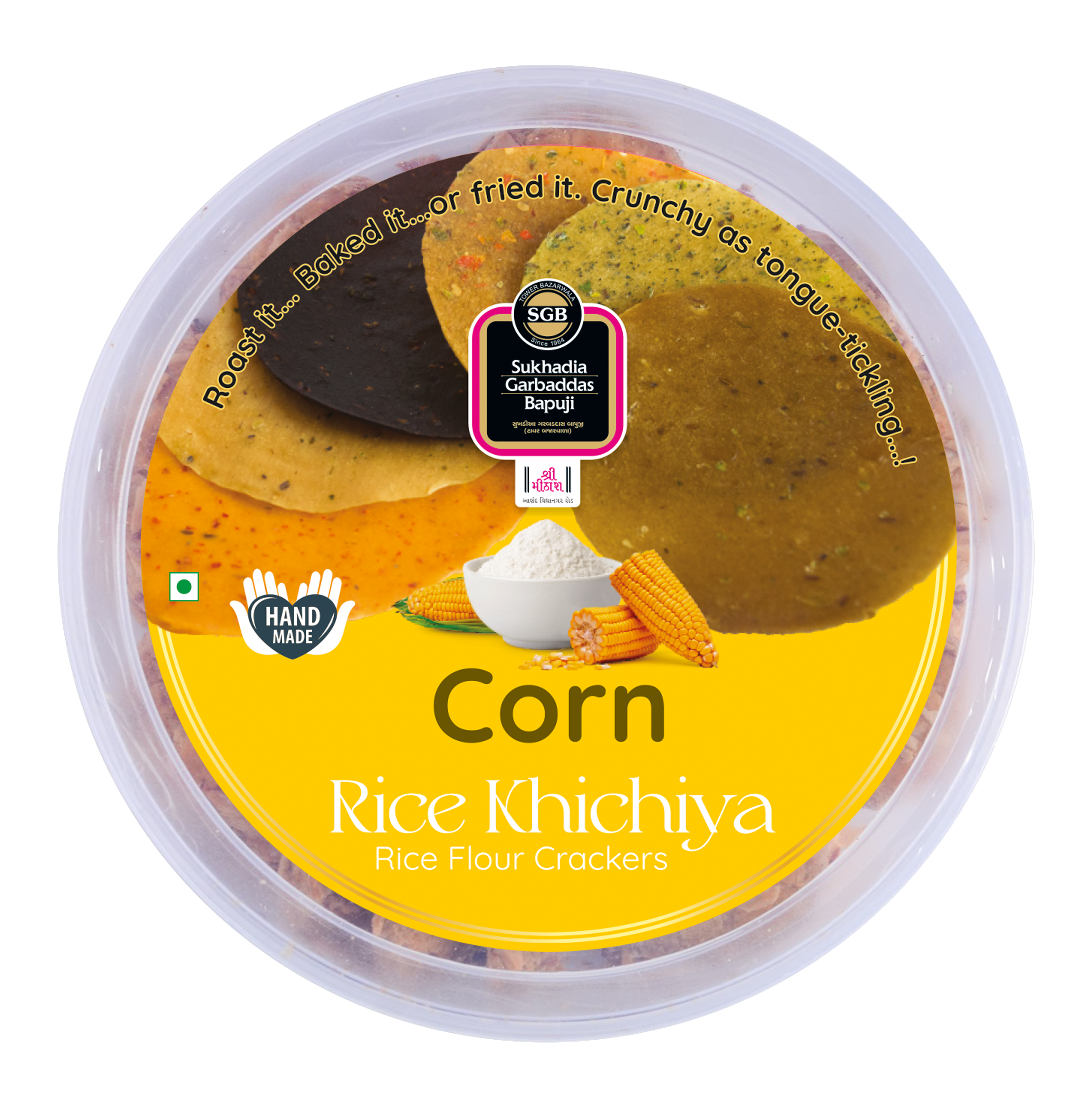 CORN KHICHIYA PAPAD