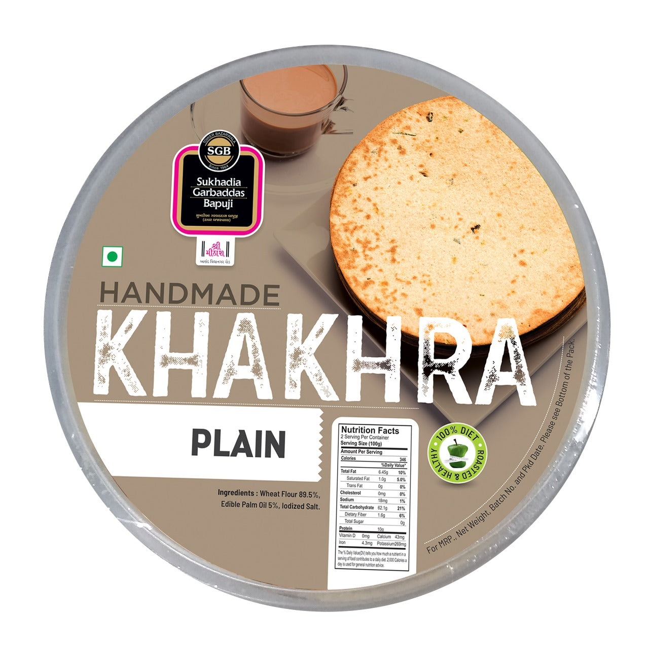 Plain Khakhara 300GM