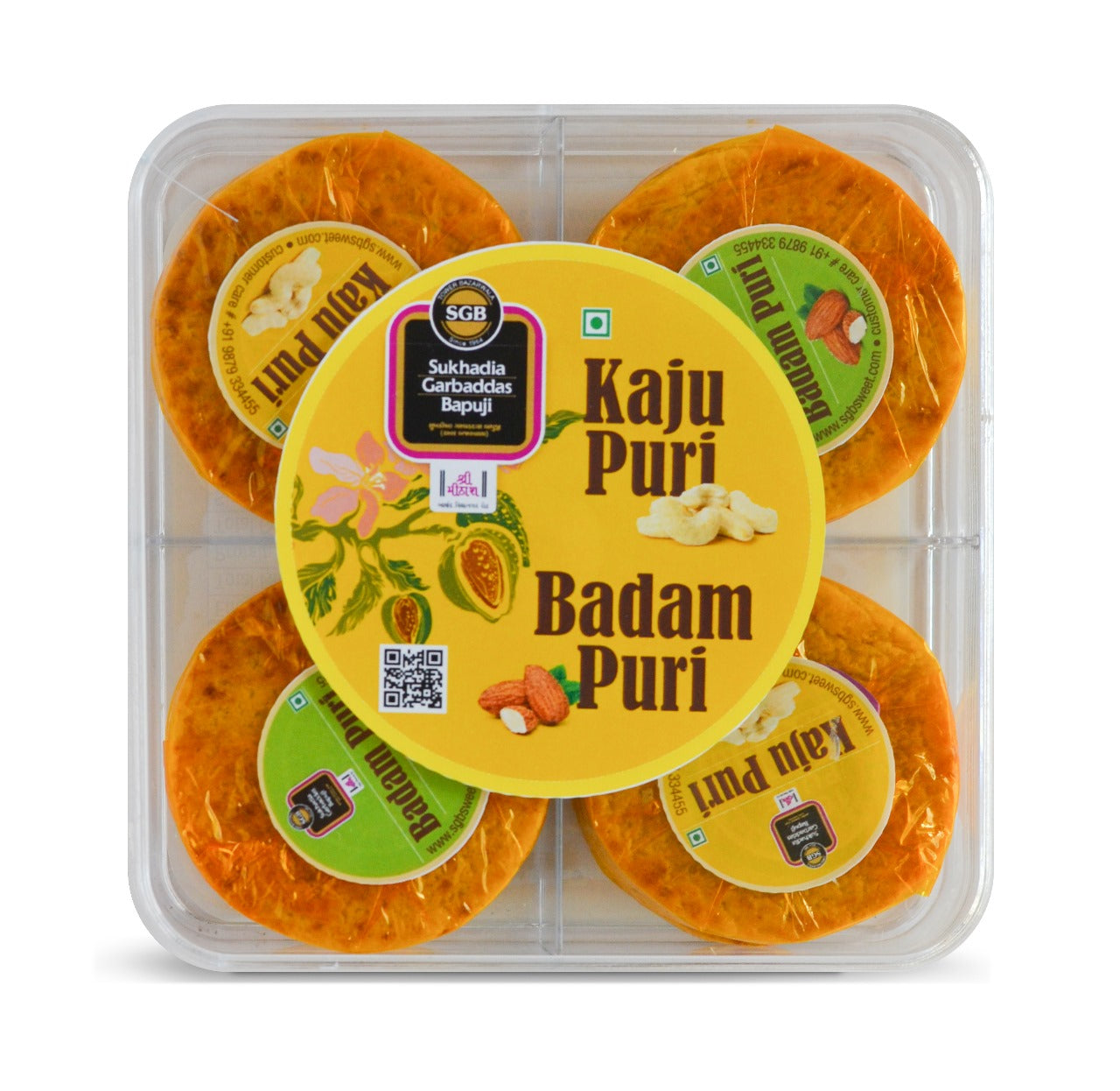 Kaju Puri & Badam Puri