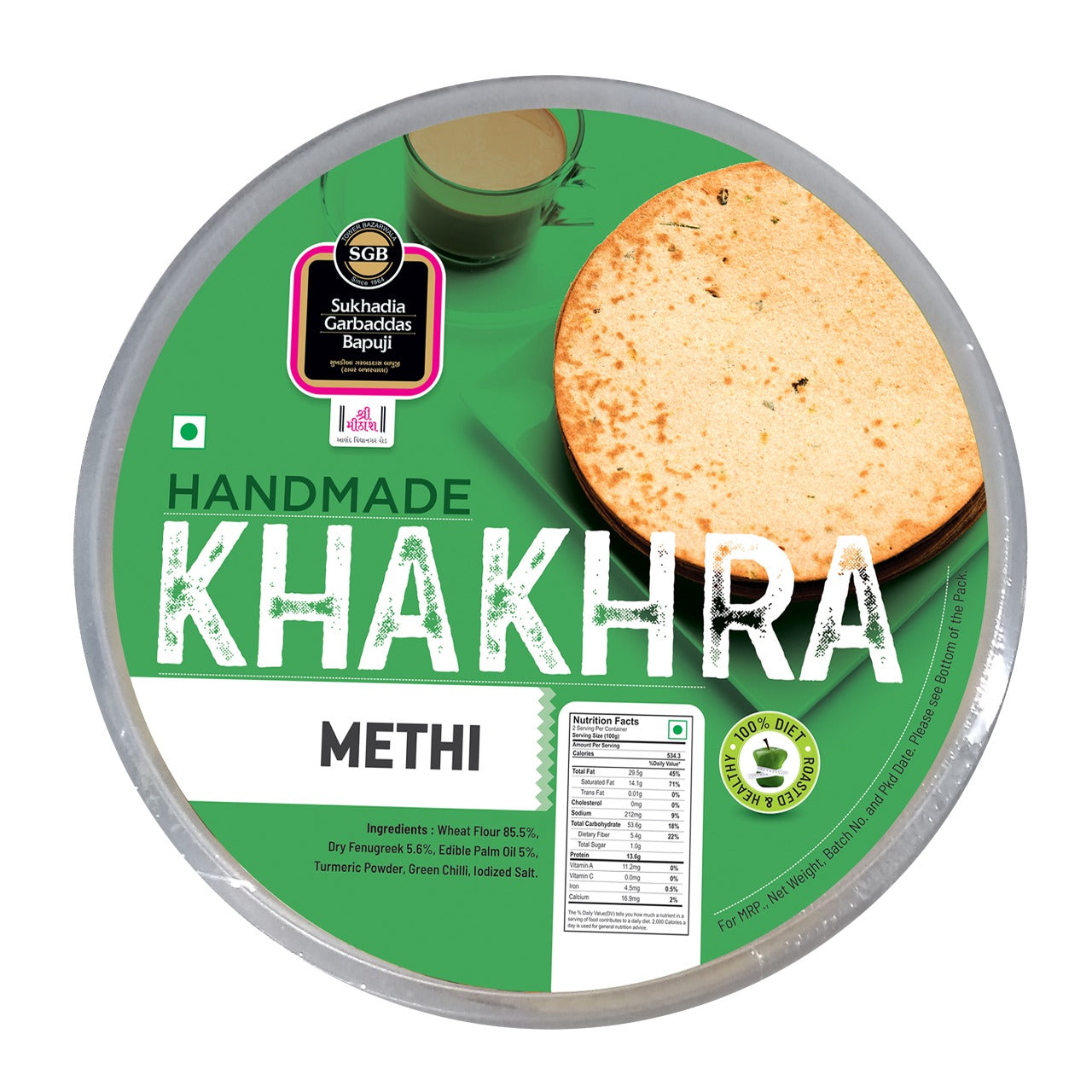 Methi Khakhra